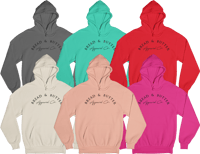 Image 1 of Elegante Hoodie w/Black Logo