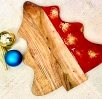 Image 3 of NEW Townsville Workshop - Resin Christmas Tree Serving Board 