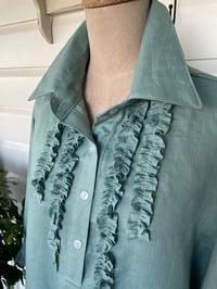 Image 1 of The Sage Linen Tunic Dress