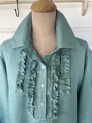 Image of The Sage Linen Tunic Dress