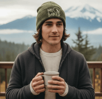 Image 1 of Mt Baker Raven Moon Beanie