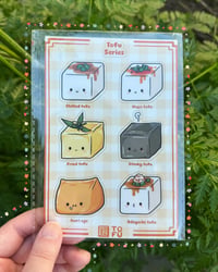 Sticker sheet - Tofu series (Matte lamination)