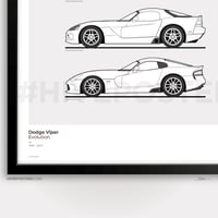 Image 3 of Dodge SRT Viper Generations Poster