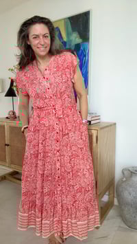 Image 2 of Kerry Ann Red Paisley 