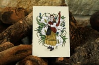 Image 1 of Postal 'Justina la Gaitera'