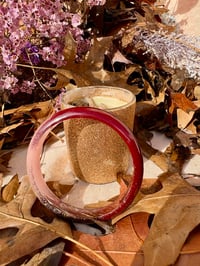 Image 1 of Soizic velours bordeaux