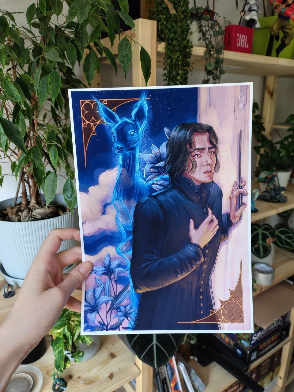 Image of A4 print Snape