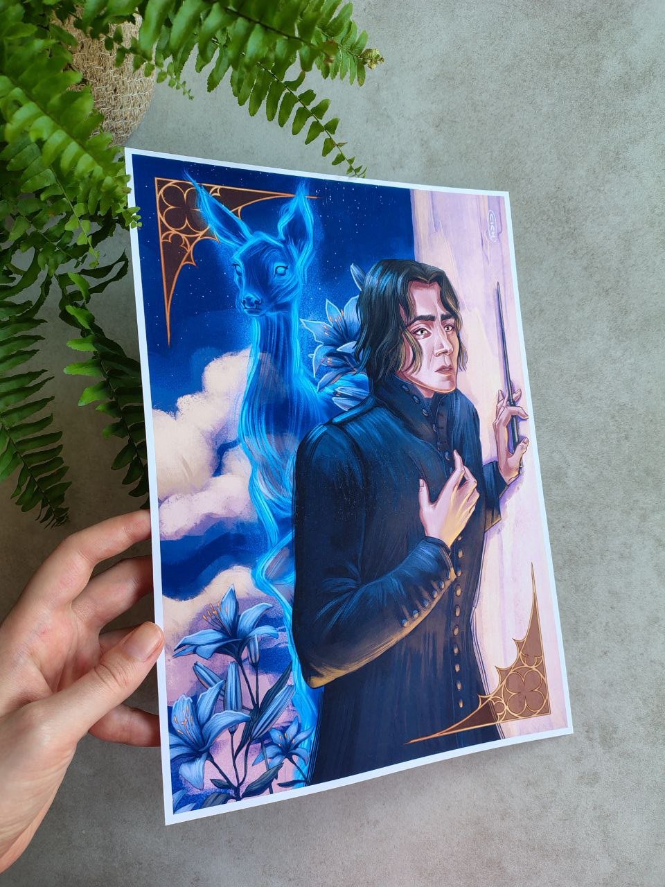 Image of A4 print Snape