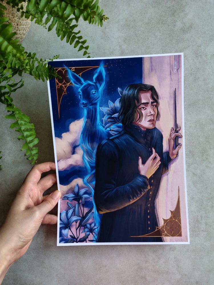 Image of A4 print Snape