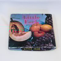 Image 8 of Set vintage de petits piques à cocktails - apéro - inox & plastique - design rétro 60s