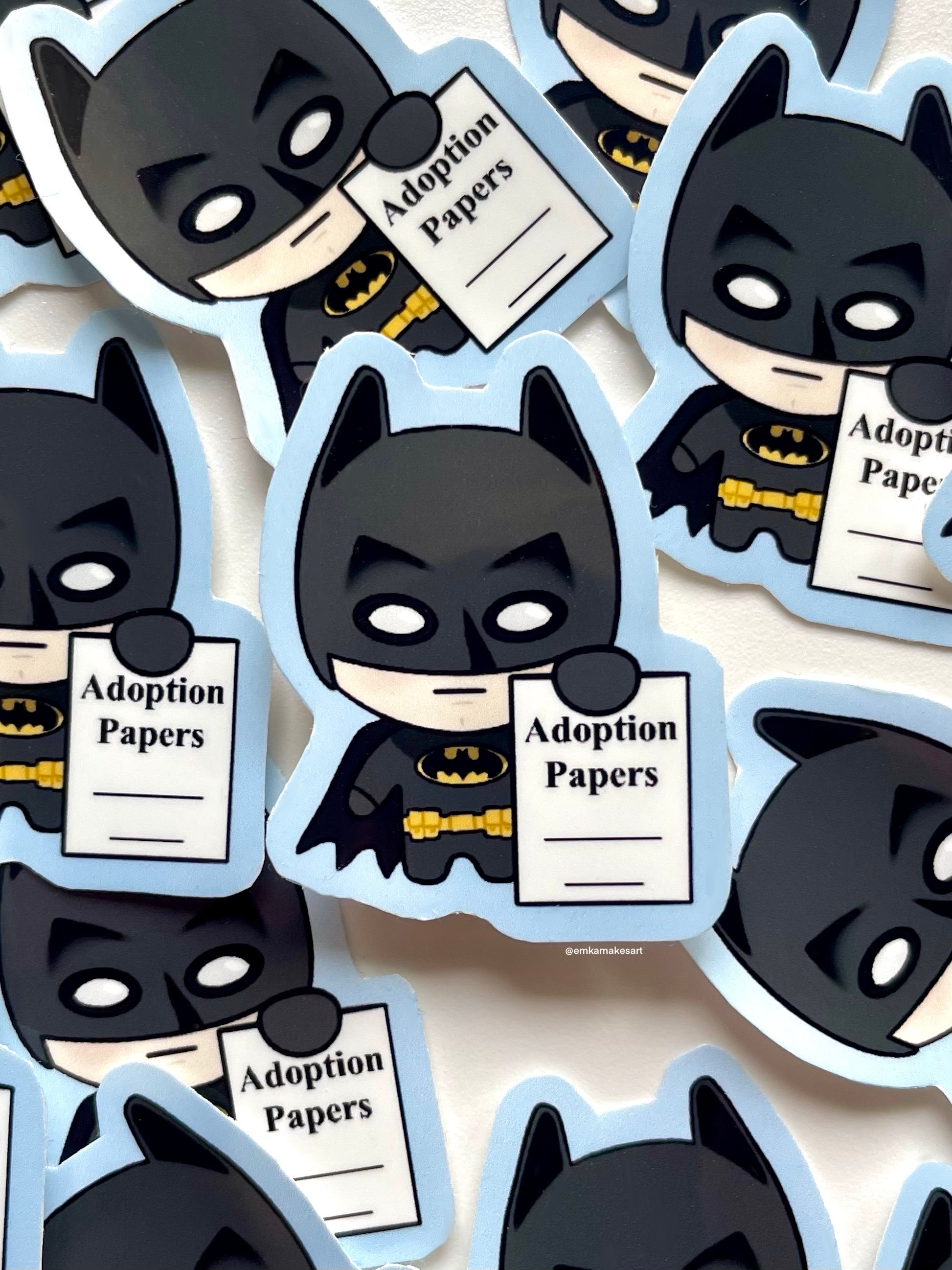 batman sticker | emkamakesart