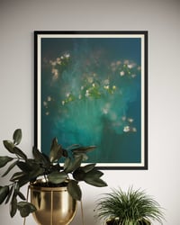 Image 3 of Gypsophila in Green Fine Art Print 