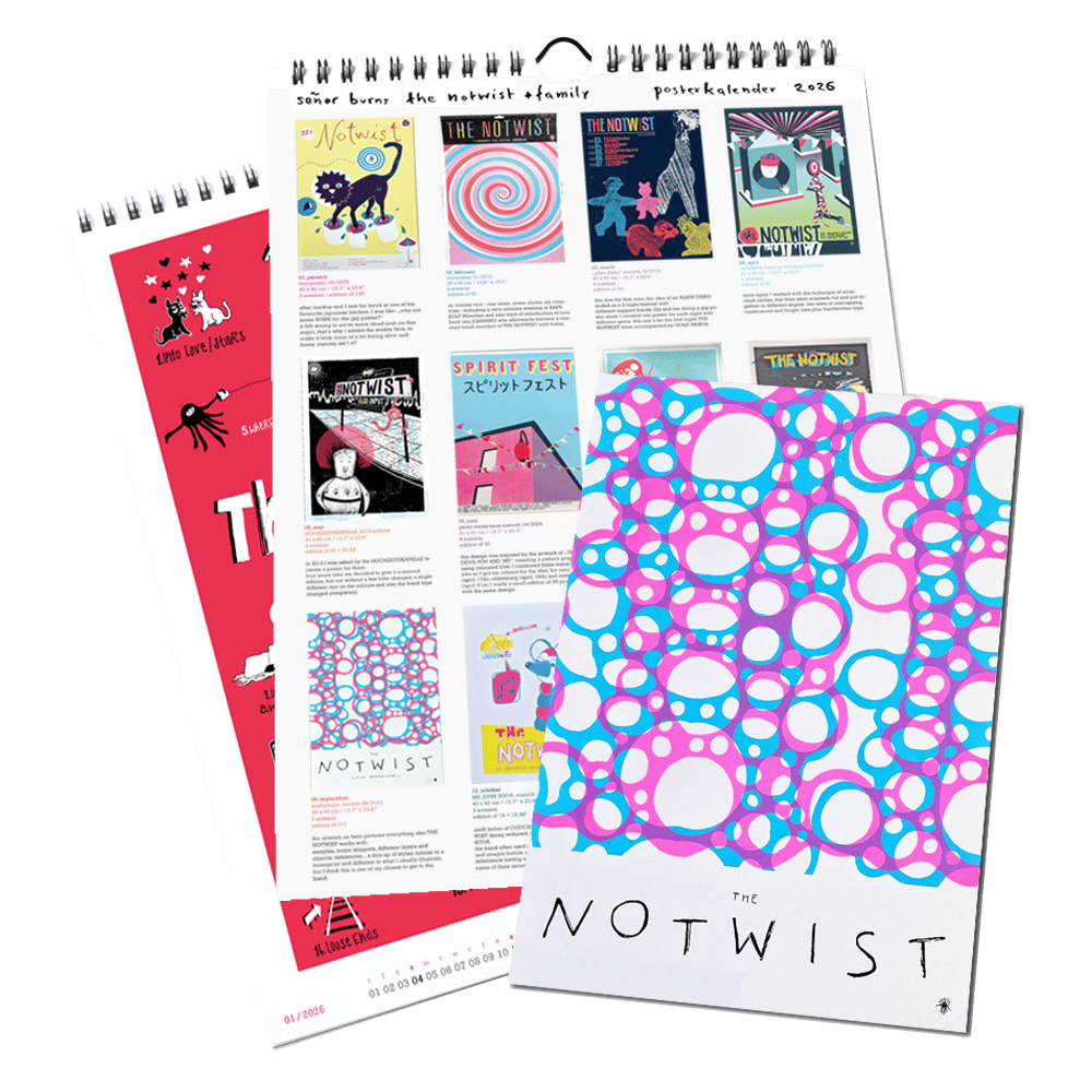 SEÑOR BURNS: THE NOTWIST <br>POSTERKALENDER 2026 