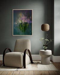 Image 2 of Alstroemeria in Lavender Fine Art print 
