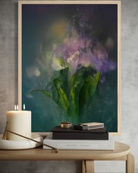 Image 5 of Alstroemeria in Lavender Fine Art print 