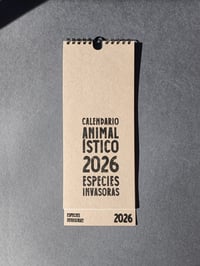 Image 1 of Calendario Animalístico 2026