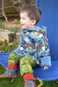 Image of Reversible Zip Jacket - Jungle