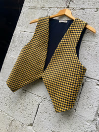 Image 1 of Chaleco feito a man. PATA DE GALO. Talla S/M