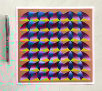 "Cloud Logic" 10" x 10" deep matte giclee print 