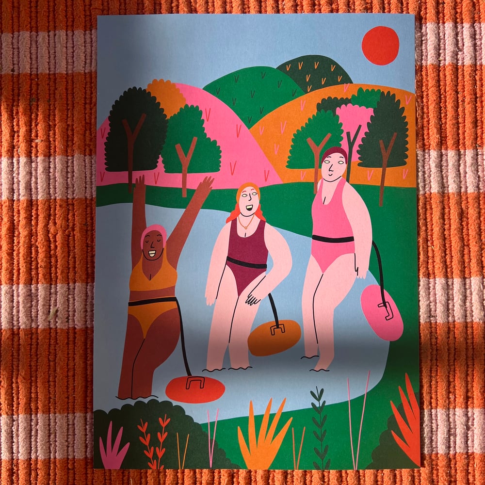 Image of Wild Swim Print