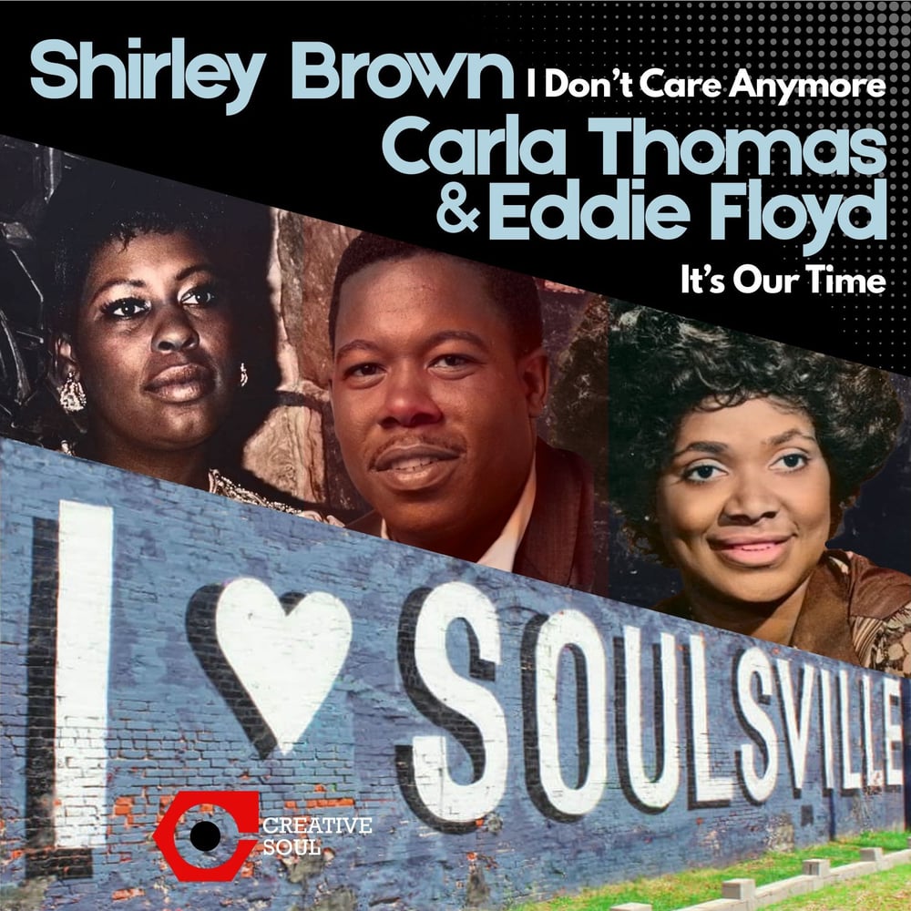 Image of Shirley Brown-I Don't Care Anymore/Carla Thomas & Eddie Floyd-It's Our Time-Yellow Vinyl-End Nov. 
