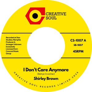 Image of Shirley Brown-I Don't Care Anymore/Carla Thomas & Eddie Floyd-It's Our Time-Yellow Vinyl-End Nov.