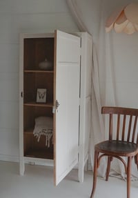 Image 4 of Petite Armoire parisienne - 1 porte - vintage 