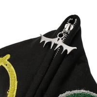 Image 4 of YLEVEN X MUDALA FULL ZIP HOODIE BLACK