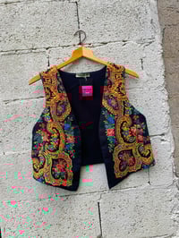 Image 2 of Chaleco feito a man. FOLIADA 143. Talla S