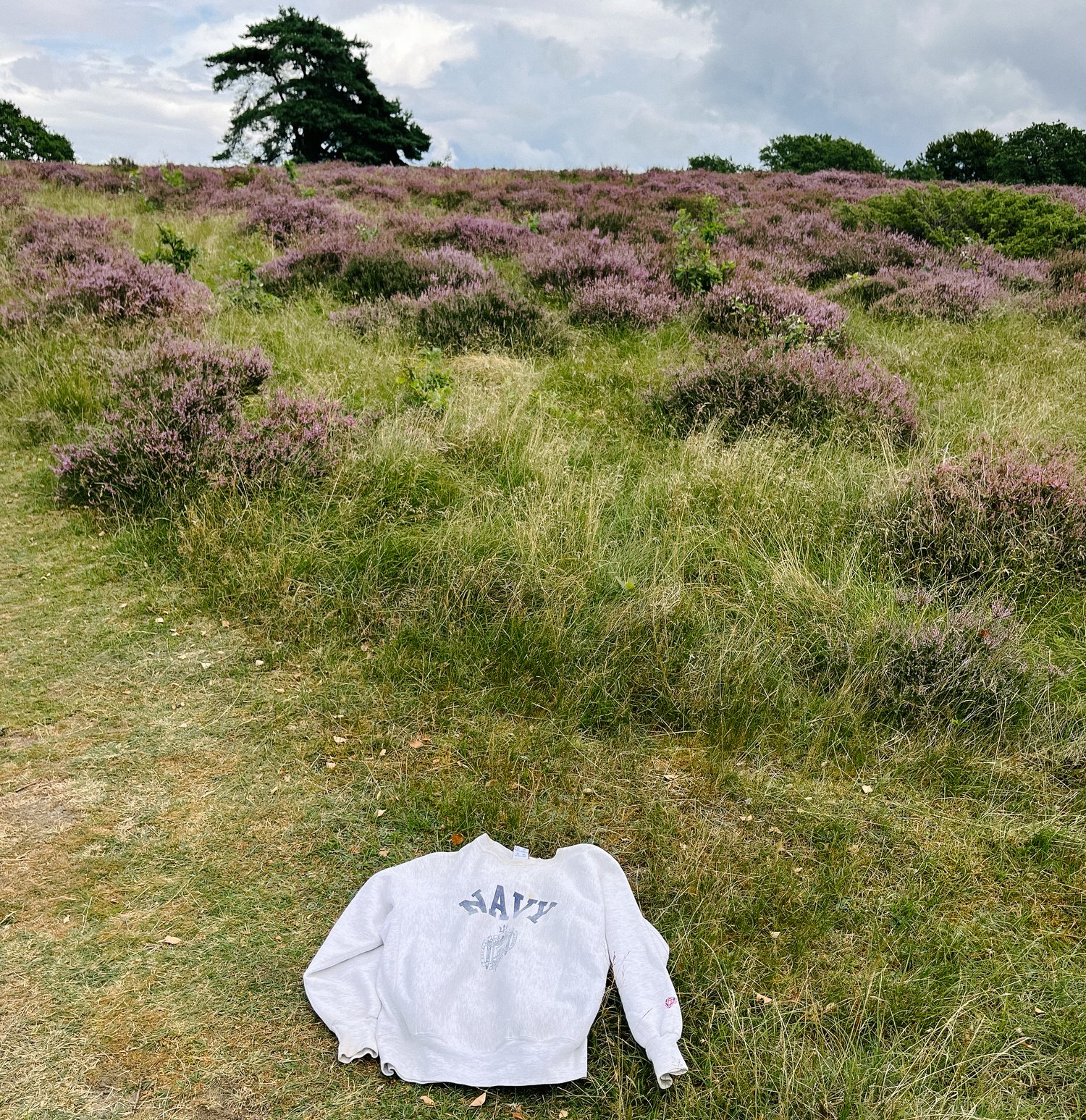 Vintage Navy Sweatshirt - Size L