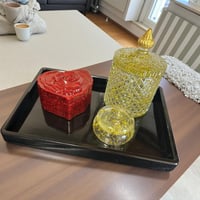 Image 2 of Vanity Set and Tray