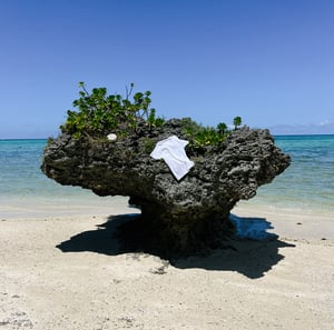 White Tee Made in Japan - Size S/M