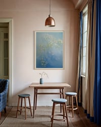 Image 4 of Gypsophila in Blue Fine Art Print