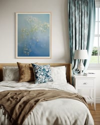 Image 5 of Gypsophila in Blue Fine Art Print