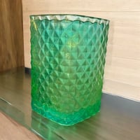 Image 3 of Faux Cut Glass Vase