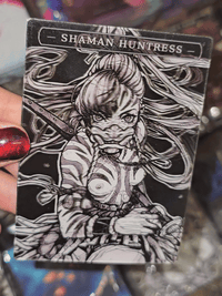 Image 1 of Shaman Huntress - 3D Card