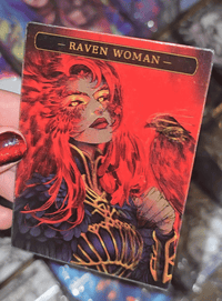 Image 1 of Raven Woman - 3D Card