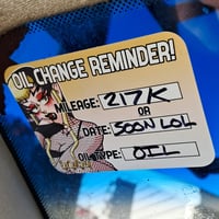 Image 2 of Oil Change Sticker: Livana