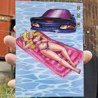 Cami Pool Date Print 5x7