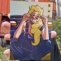 Cami Overalls Print 5x7