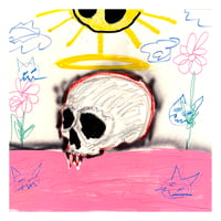 Skull In The Sunshine Print 