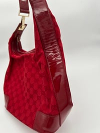 Image 8 of Gucci GG Canvas Red Vintage Hobo Detachable Shoulder Bag