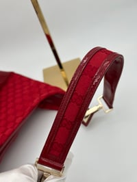 Image 13 of Gucci GG Canvas Red Vintage Hobo Detachable Shoulder Bag