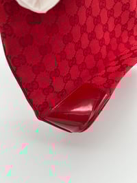 Image 6 of Gucci GG Canvas Red Vintage Hobo Detachable Shoulder Bag