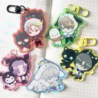 Love & Deepspace & Friends Glitter Charms