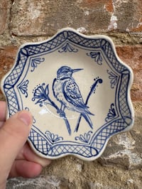 Image 5 of Kingfisher hand built stoneware trinket dish