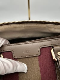 Image 2 of Gucci GG Canvas Burgundy Joy Boston Bag