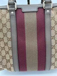 Image 3 of Gucci GG Canvas Burgundy Joy Boston Bag
