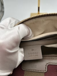 Image 19 of Gucci GG Canvas Burgundy Joy Boston Bag