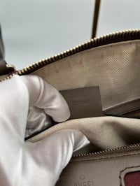 Image 20 of Gucci GG Canvas Burgundy Joy Boston Bag